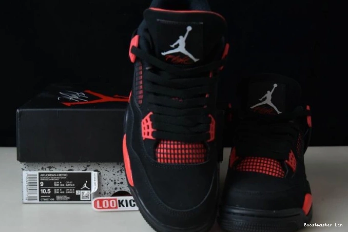 Bmlin Jordan Thunder Red 4 CT8527-016 Air 0713
